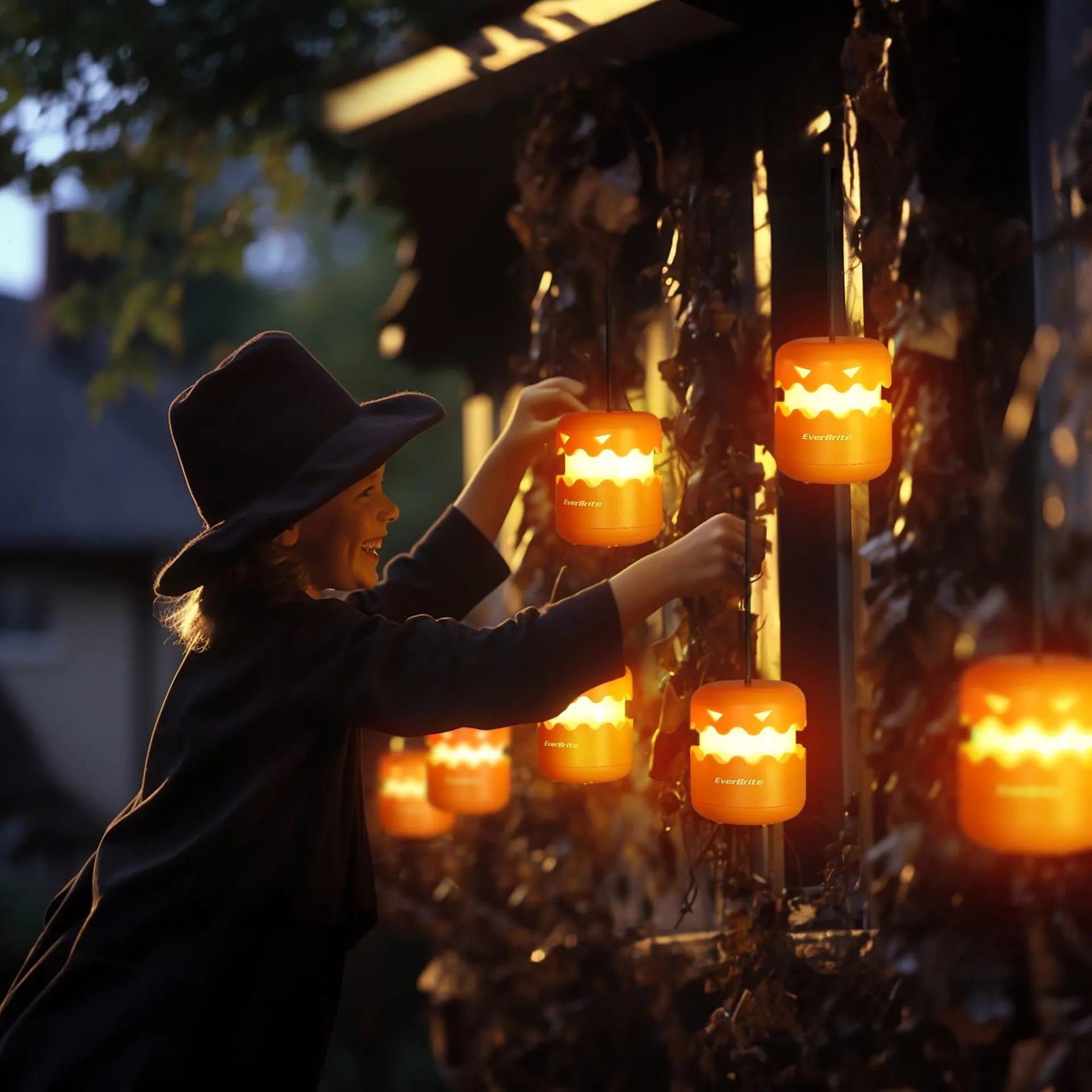 Halloween Pumpkin Foldable Party Decoration LED Small Night Lamp - Bellarte Enchanté Halloween Pumpkin Foldable Party Decoration LED Small Night Lamp